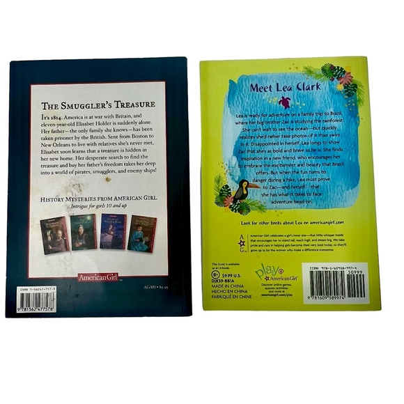 American Girl Book/Craft Lot of 8 items- ring craft, books, paper dolls - Picture 7 of 10